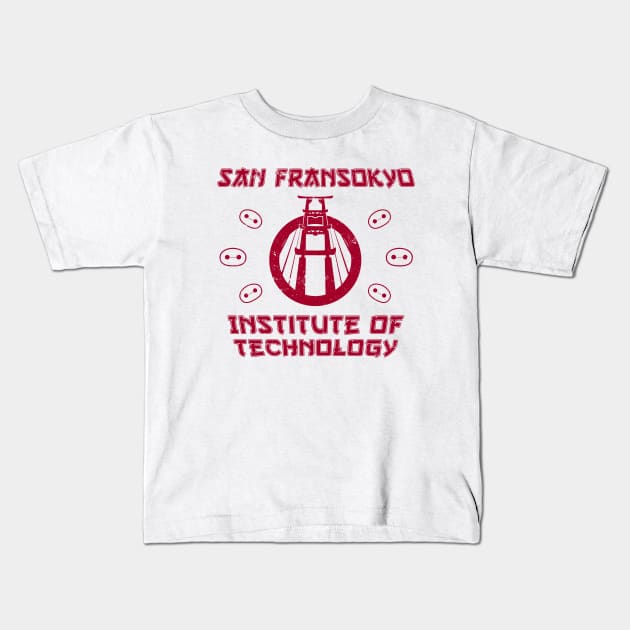 San Fransokyo Institute of Technology Kids T-Shirt by SergioDoe